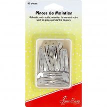 accessorio patchwork, - Sew Easy - 30 clips per bordi e orli