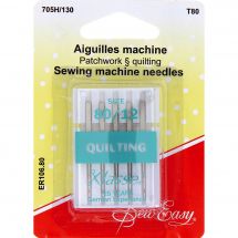 Aghi per macchine da cucire - Sew Easy - Aghi per quilting 80/12