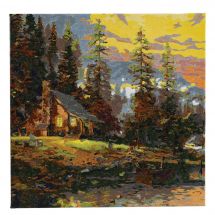 Kit di pittura per numero - Craft Buddy - Pensione serena