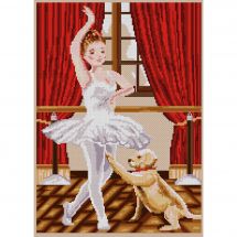 Kit Punto Croce - Luc Créations - Ballerina classica