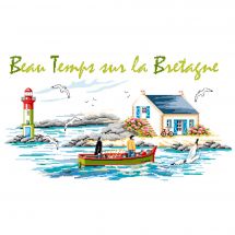 Kit Punto Croce - Luc Créations - Bel tempo in Bretagna