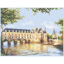 Kit Punto Croce - Luc Créations - Il castello di Chenonceau