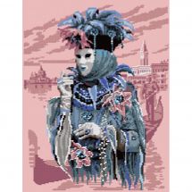 Kit Punto Croce - Luc Créations - Carnevale di Venezia