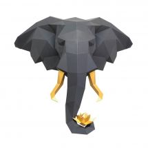 Puzzle 3D - Wizardi - Elefante e loto