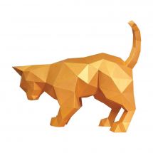 Puzzle 3D - Wizardi - Gatto rosso