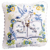 Kit cuscino da ricamo - Princesse - Cuscino da ricamare il registro