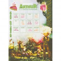 Kit di punti da ricamo - Princesse - Calendario