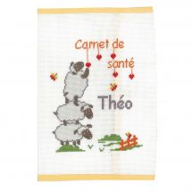 Kit per la copertina del libro a ricamo - Princesse - Pecore