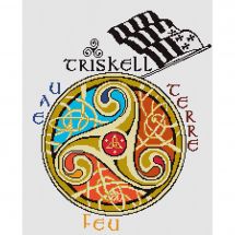 Kit Punto Croce - Marie Coeur - Triskell