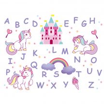 Kit di punti da ricamo - Princesse - ABC Unicorni