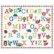 Kit Punto Croce - Princesse - ABC piccola foresta