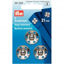 Bottoni a pressione - Prym - Bottoni a pressione per cucire - 21 mm