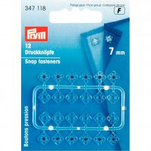 Bottoni a pressione - Prym - Bottoni a pressione per cucire quadrate - 7 mm