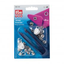 Bottoni a pressione - Prym - Kit bottoni a pressione Jersey - 8 mm