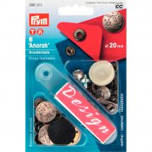 Bottoni a pressione - Prym - Kit bottoni a pressione Anorak - 20 mm