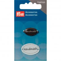 Decoro - Premax - 2 pini handmade per cucire - nero/panca