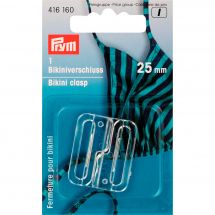 Accessorio di corsetteria - Prym - Chiusura per bikini trasparente - 25 mm