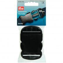 Fibbie e clip - Prym - Fibbia clip nera - 40 mm