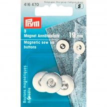 Bottoni magnetici da 1,9 cm per il cucito - Prym - 3 unità per 5,75 €