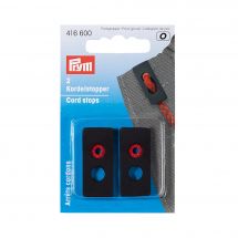 punte - Prym - stop cordone colore nero - 15 x 33 mm