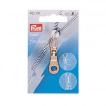 Linguetta per la chiusura - Prym - Fashion zipper - occhiello dorato