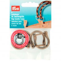 Fibbie e clip - Prym - Fibbie del manico della borsa - 18 mm ottone antico