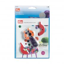 Accessorio creativo - Prym - Dispositivo pompom 2 in 1