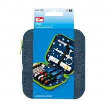 Kit da cucito - Prym - Kit da viaggio - blu jeans/verde