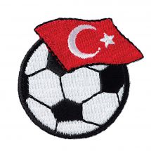 Termoadesiva - Prym - Pallone da calcio - bandiera turca