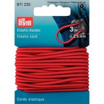 Elastica - Prym - Corda elastica 2,5mm rosso