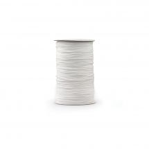 Merceria - Elastici - Prym - Bobina di corda elastica bianca - 3 mm