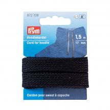 Cavi e Cordonieri - Prym - Cavo per felpa con cappuccio 17 mm nero