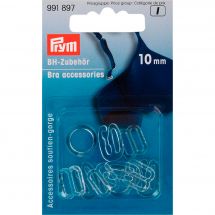 Accessorio di corsetteria - Prym - Accessori per reggiseno - 10 mm nero