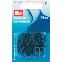 Accessorio di corsetteria - Prym - Accessori per reggiseno - 14 mm nero