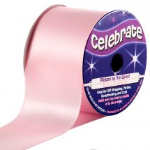 Raso su un rotolo - Celebrate - Raso rosa chiaro - 38 mm x 4 m