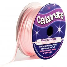 Coda di topo in bobina - Celebrate - Tinta unita rosa chiaro - 2 mm x 10 m