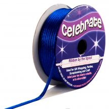 Coda di topo in bobina - Celebrate - Blu tinta unita - 2 mm x 10 m