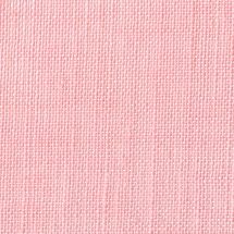 Tela da ricamo - LMC - Tela di lino 12 fili rosa in coupon o al metro