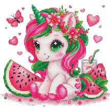 Foglio di punto croce - Les petites croix de Lucie - Sogni di volpe