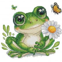 Foglio di punto croce - Les petites croix de Lucie - Sogni di volpe