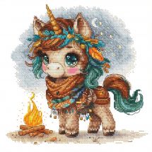 Foglio di punto croce - Les petites croix de Lucie - Sogni di volpe