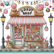 Foglio di punto croce - Les petites croix de Lucie - Sogni di volpe