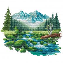 Foglio di punto croce - Les petites croix de Lucie - Sogni di volpe