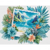 Foglio di punto croce - Les petites croix de Lucie - Sogni di volpe