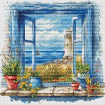 Foglio di punto croce - Les petites croix de Lucie - Sogni di volpe