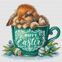 Foglio di punto croce - Les petites croix de Lucie - Sogni di volpe