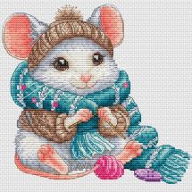 Foglio di punto croce - Les petites croix de Lucie - Sogni di volpe