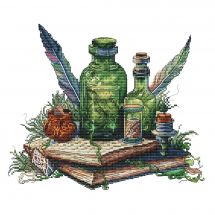 Foglio di punto croce - Les petites croix de Lucie - Sogni di volpe