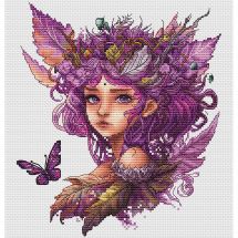 Foglio di punto croce - Les petites croix de Lucie - Sogni di volpe