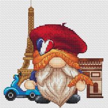 Foglio di punto croce - Les petites croix de Lucie - Sogni di volpe